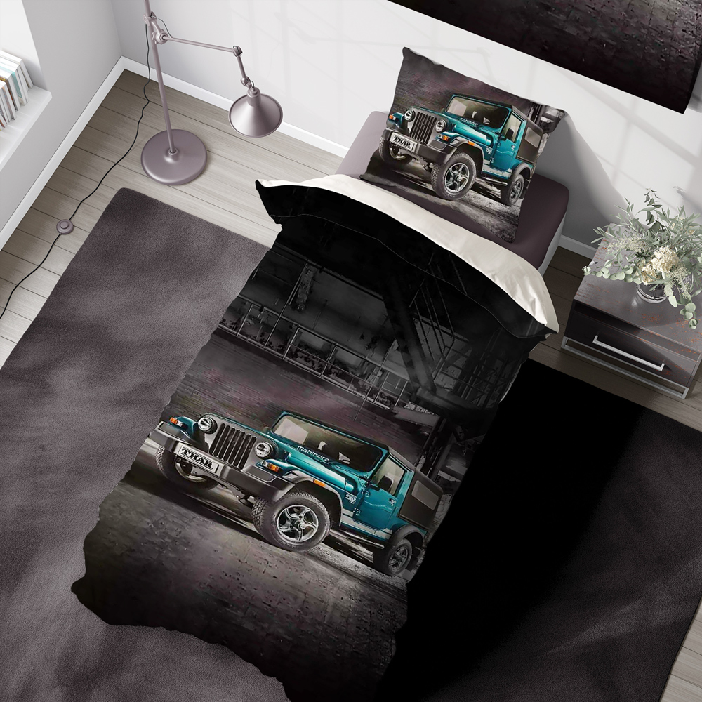 سرویس رو تختی لاکچری یک نفره طرح خودرو FM-1118